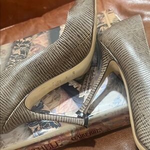 Sergio Rossi  Skin Pumps brown Stiletto Heels